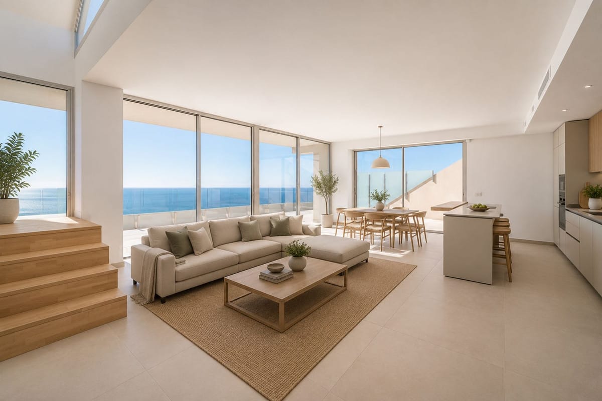 Penthouse Duplex in Benalmadena Pueblo
