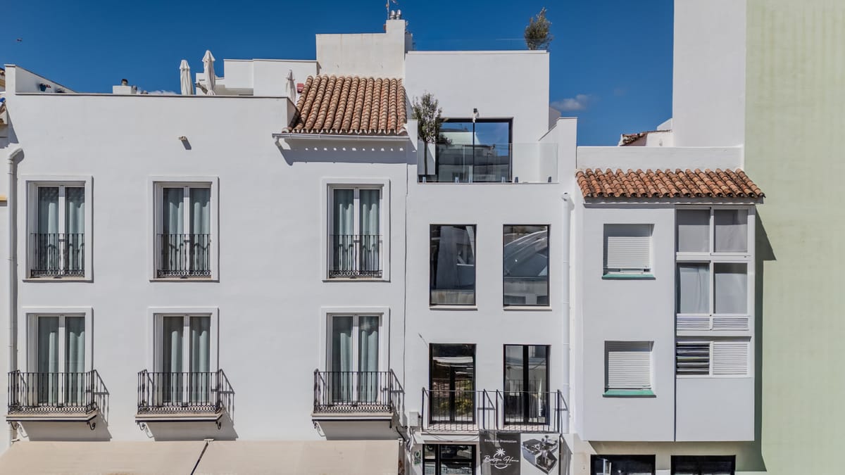 Unique Designer Home with 5m Ceilings and Rooftop Terrace in Estepona