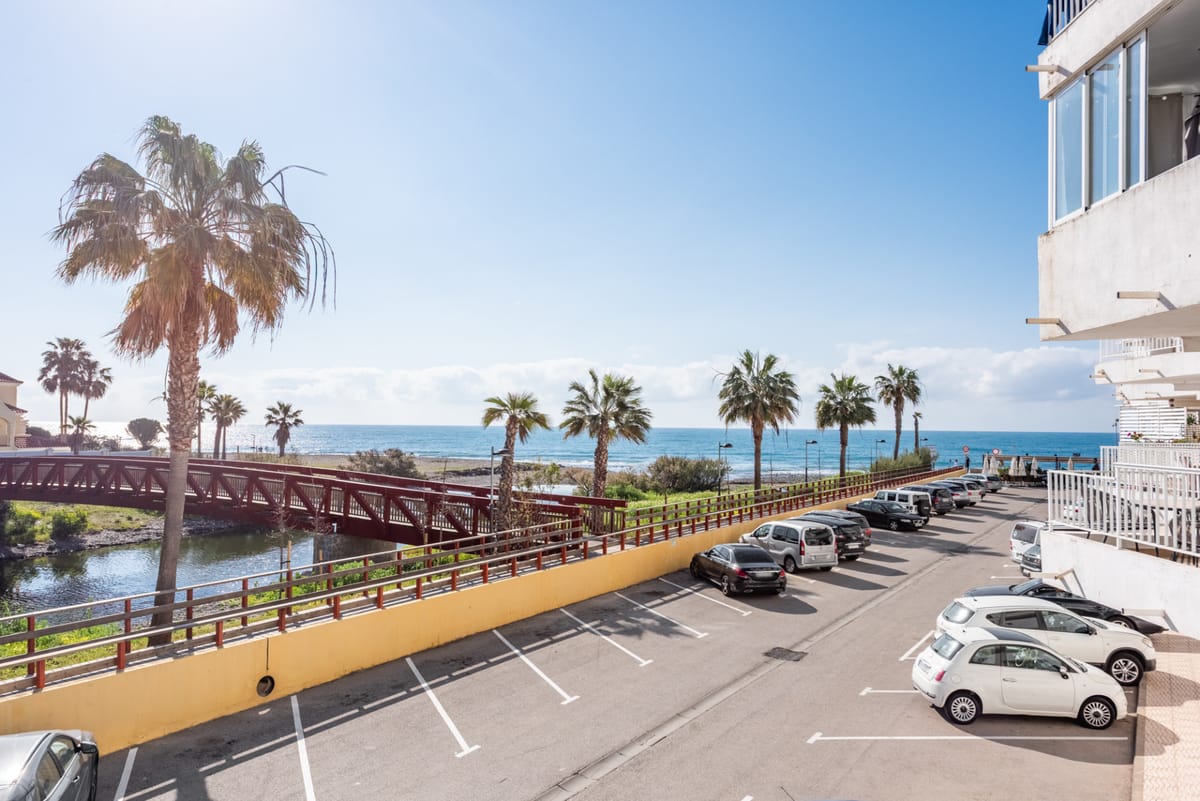 Beach front apartment for sale.