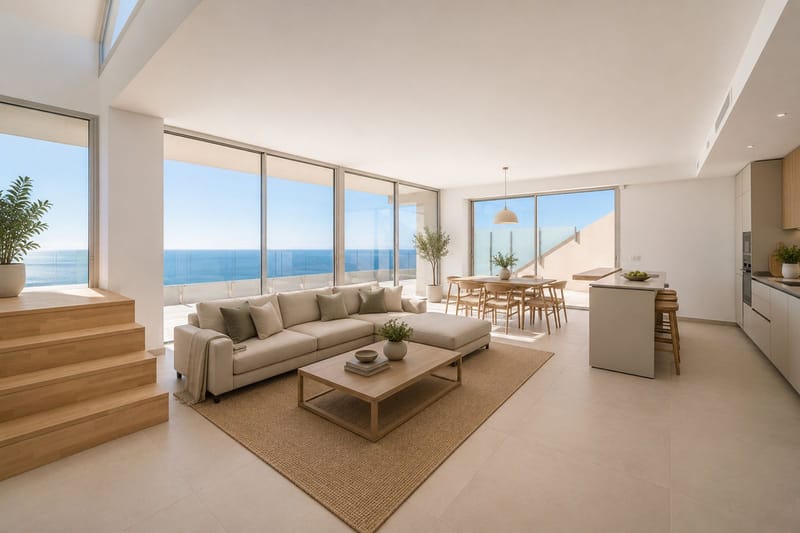 Penthouse Duplex in Benalmadena Pueblo