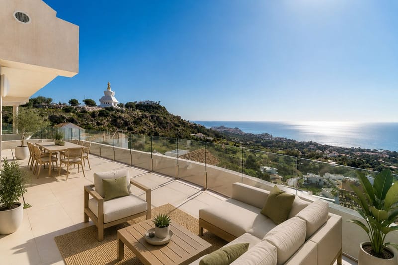 Penthouse Duplex in Benalmadena Pueblo