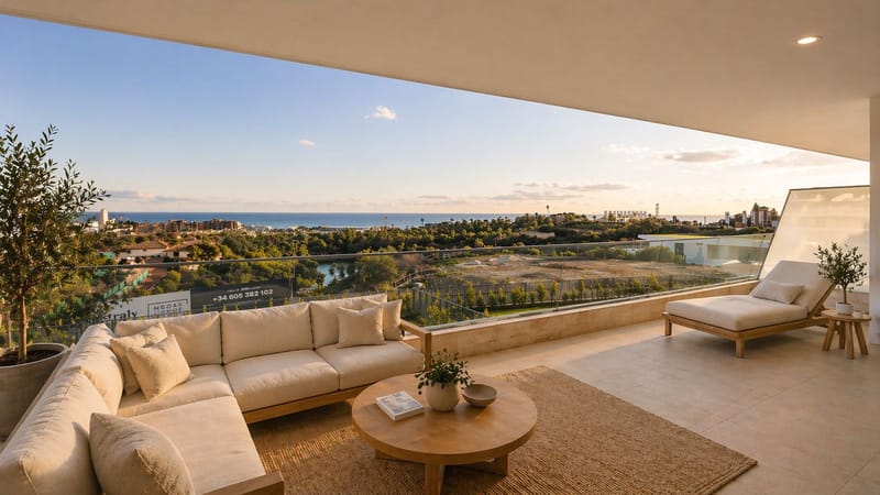 Middle Floor Apartment in Estepona