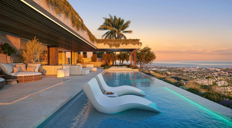 Arkitektura e pronave dhe interierët në Costa del Sol