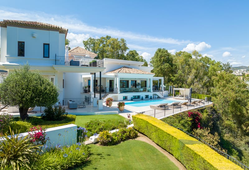 Classical Villa Surrounded by Greenery