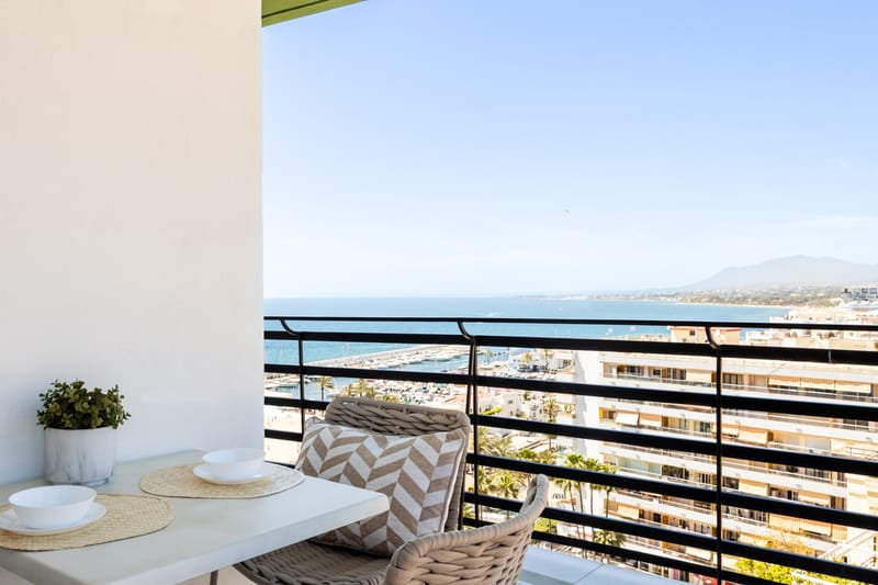Beachfront apartment in the heart of Marbella