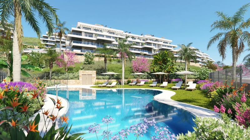 Apartments with Golf and Sea Views