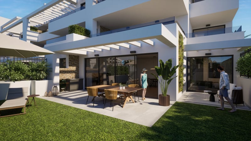 Modern Apartments with Sea and Mountain Views