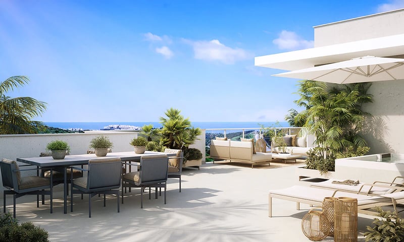 Golf Apartments with Sea Views