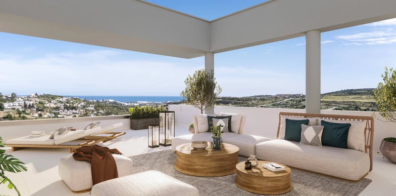 Apartments with Golf and Sea Views