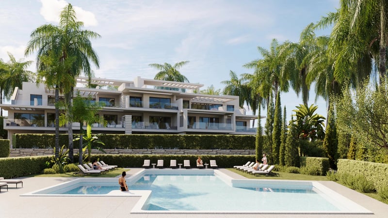 Apartments with Sea and Golf Views