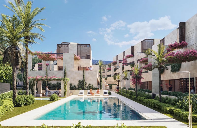 Apartamentos cerca de la playa