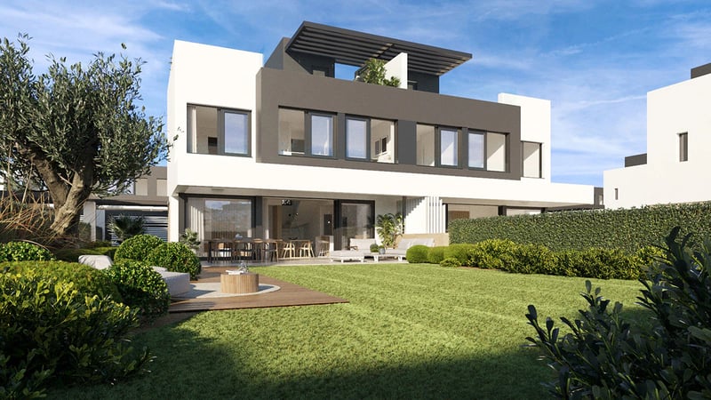 Semi-Detached Houses Close to Golf