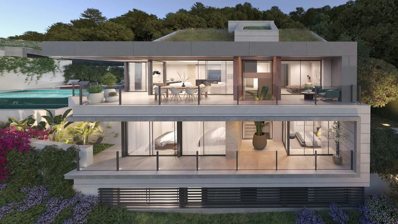 Villas with Panoramic Sea Views