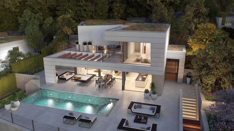 Villas with Panoramic Sea Views