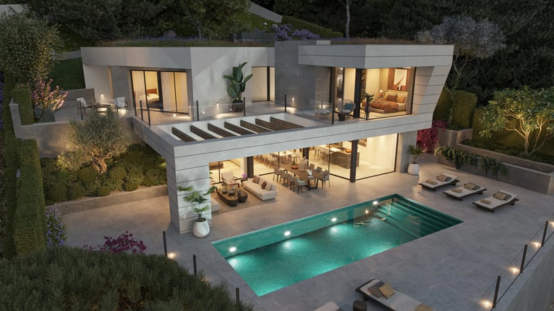 Villas with Panoramic Sea Views