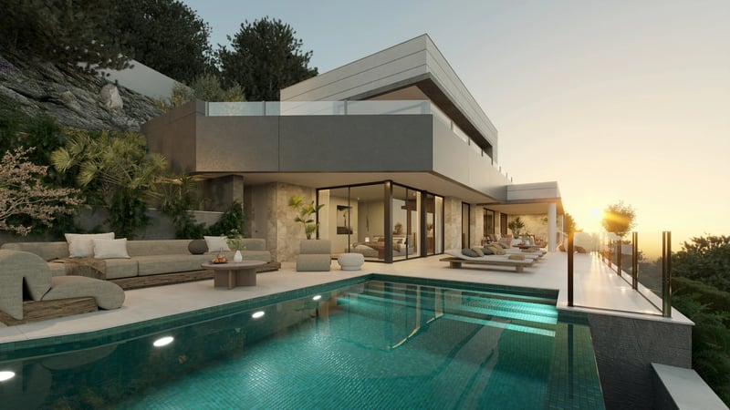 Villas with Panoramic Sea Views