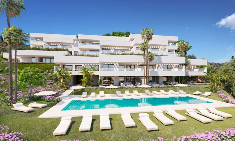 Luxury Apartments with Heated Pool
