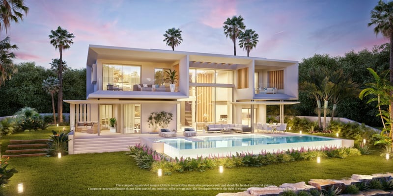 Luxury Villas with Panoramic Views