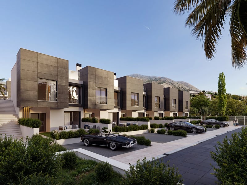 Townhouses with Sea Views