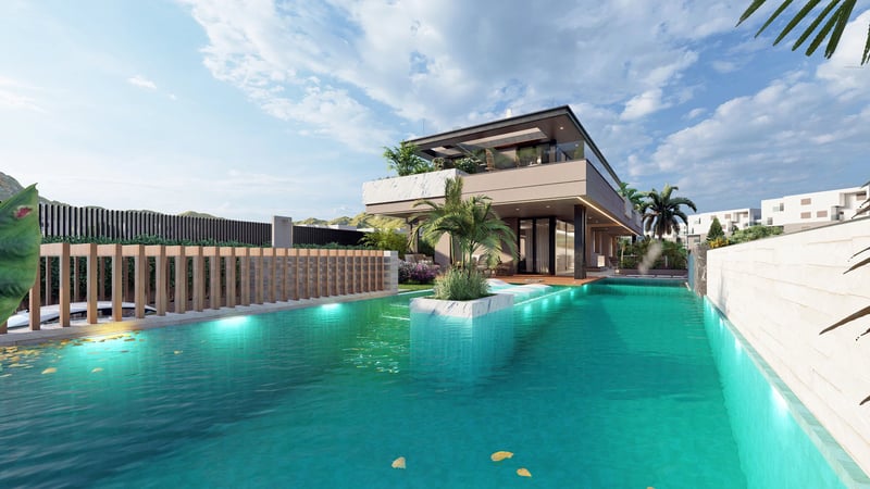 Villa with Panoramic Views