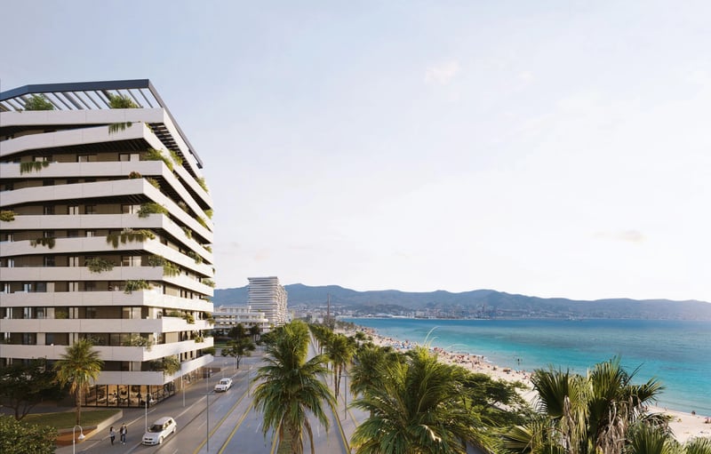 Beachfront Apartments in Málaga