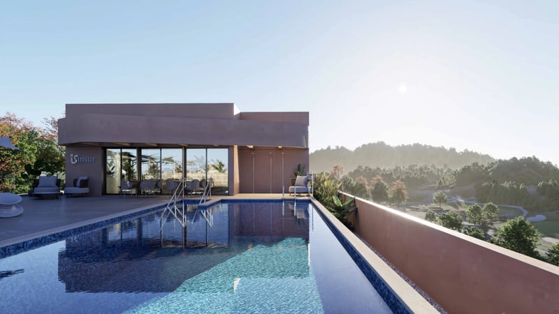 Golf Apartments with Sea and Mountain Views