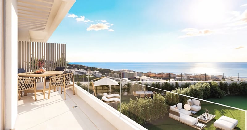 Townhouses with Sea Views