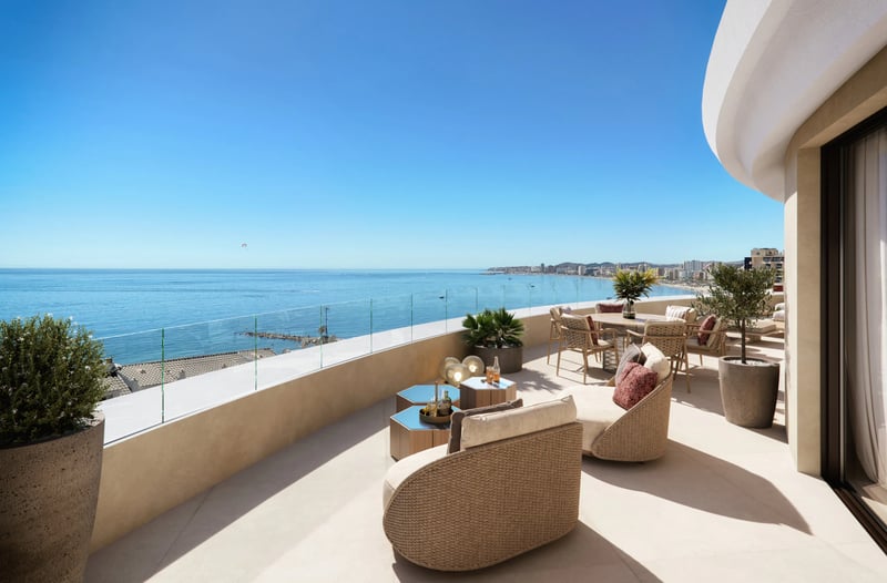 Apartments with Open Sea Views