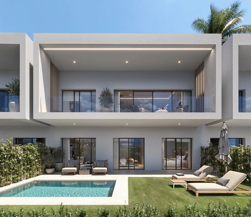 Townhouses with Sea Views