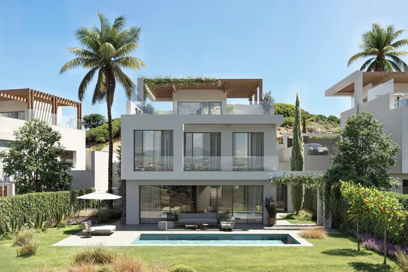 Luxury New Build Villas with Sea and Golf Views in Casares