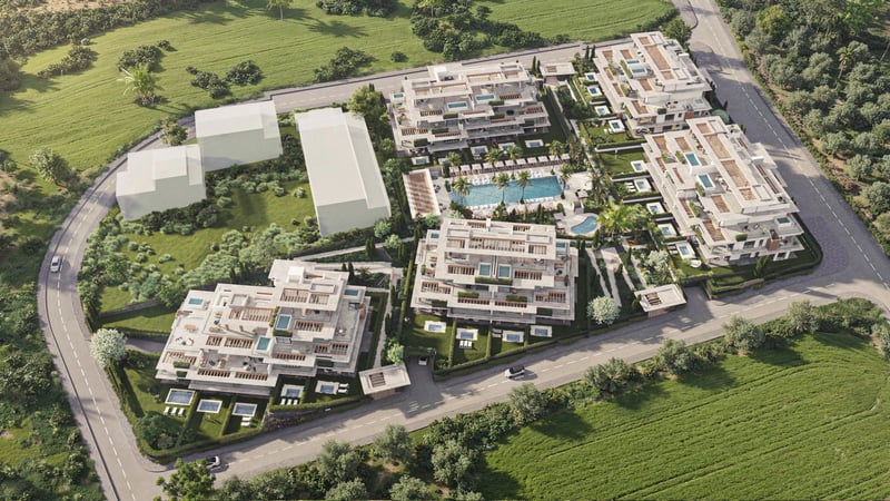 Luxury Apartments and Penthouses near Villa Padierna
