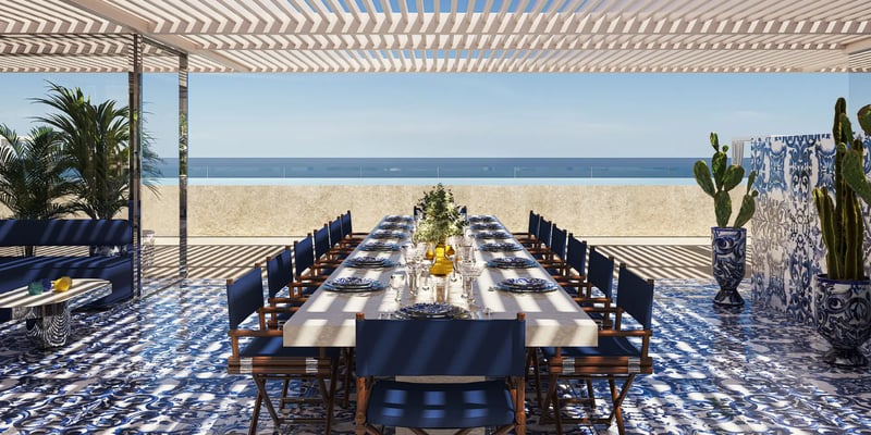 Sea-View Residences with Private Pools