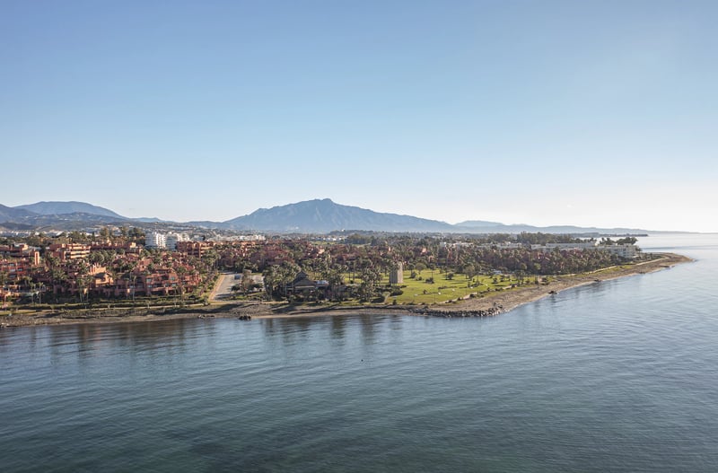 Tengerparti penthouse tetőteraszos