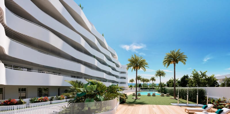 Apartments Near the Beach with Private Pool Option