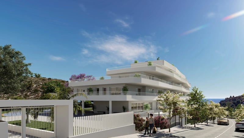 Penthouses with Private Solariums and Sea Views