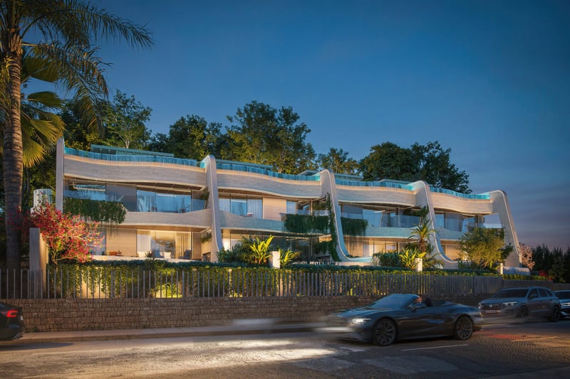 Duplex Apartments with Private Pools and Sea Views