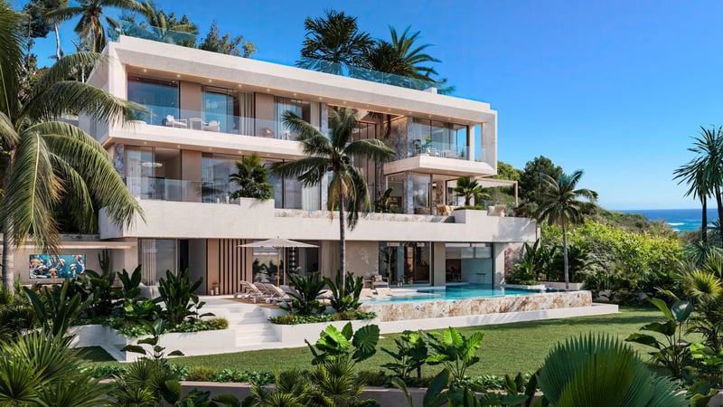 Designer Villas with Private Spa and Sea Views