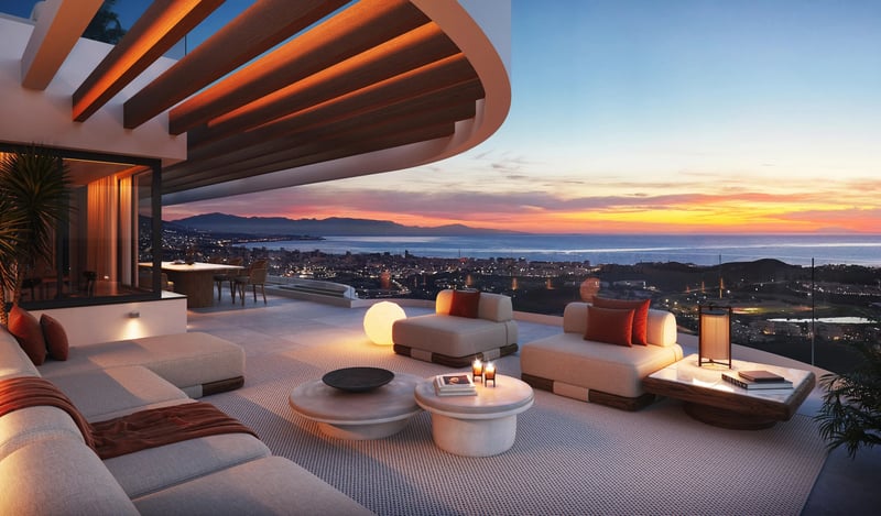 Frontline Golf Apartments with Panoramic Views