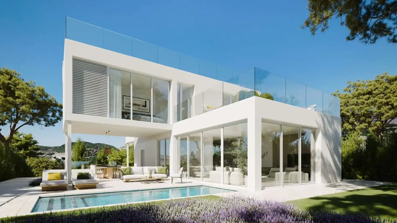Detached Villas with Sea Views and Private Pools