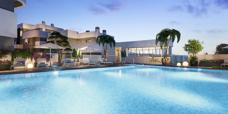 Apartments with Sea Views and Indoor Pool