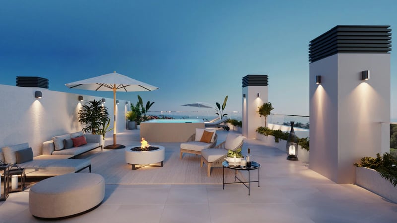Apartments with Sea Views and Pools