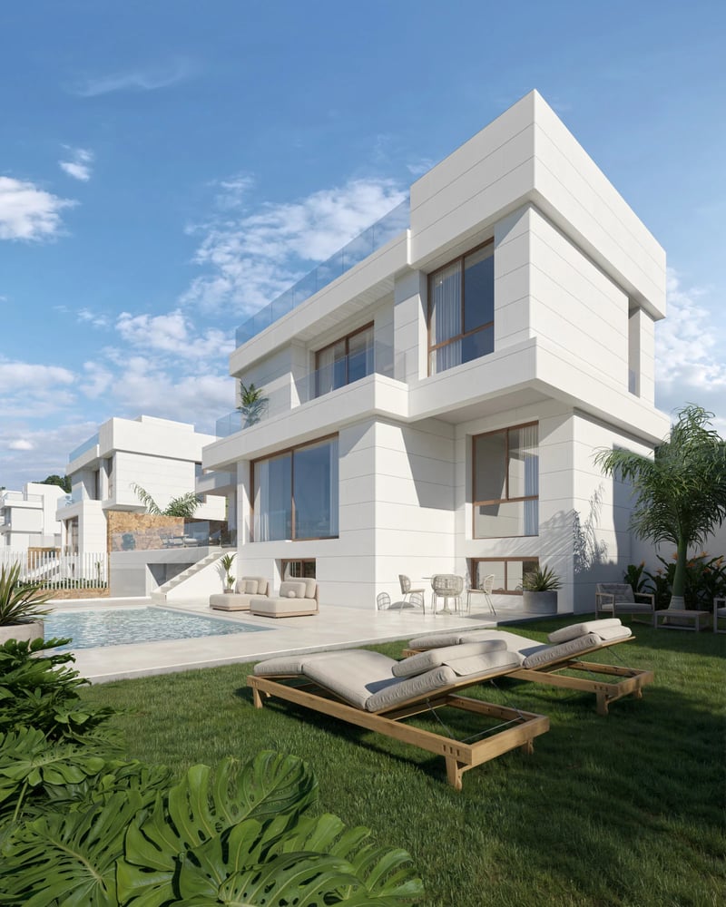 Frontline Golf Villas with Sea Views