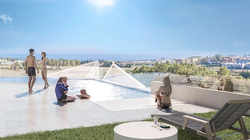 Rooftop Pool Apartments