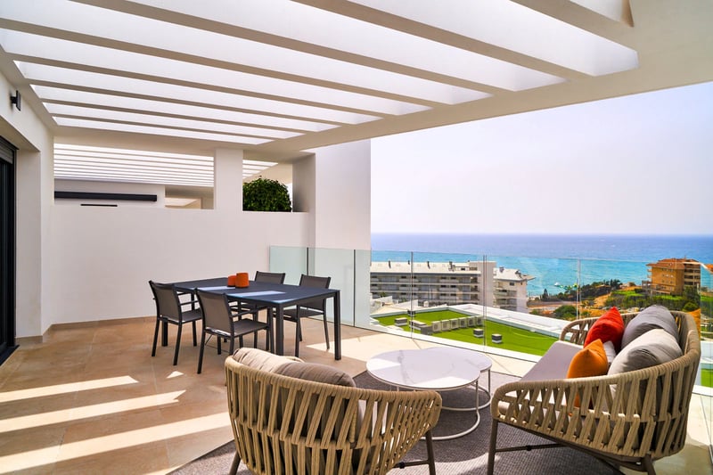 Sea-View Apartments with Heated Pool
