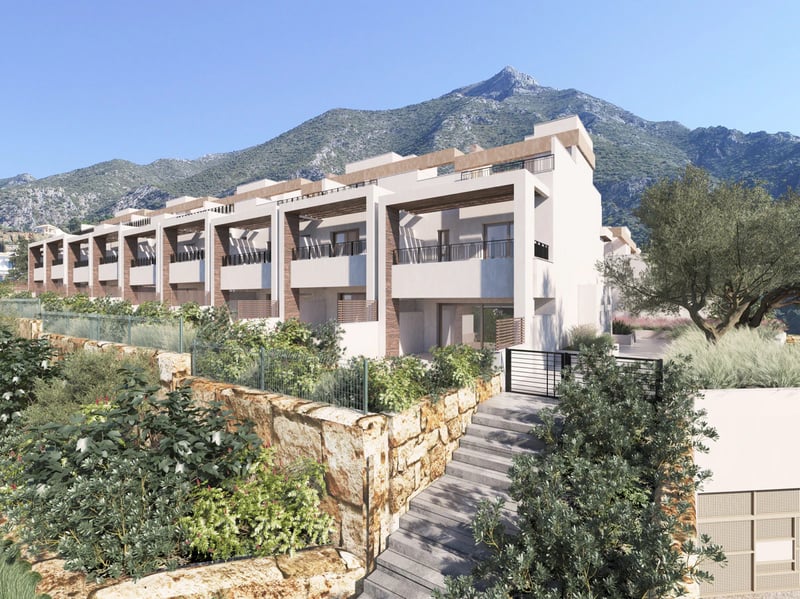 Townhouses with Large Terraces