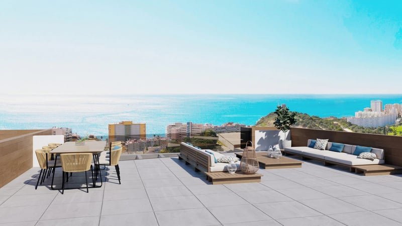 Villas with Large Terraces and Gardens