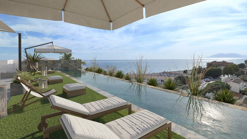 Beachside Apartments with Rooftop Pool