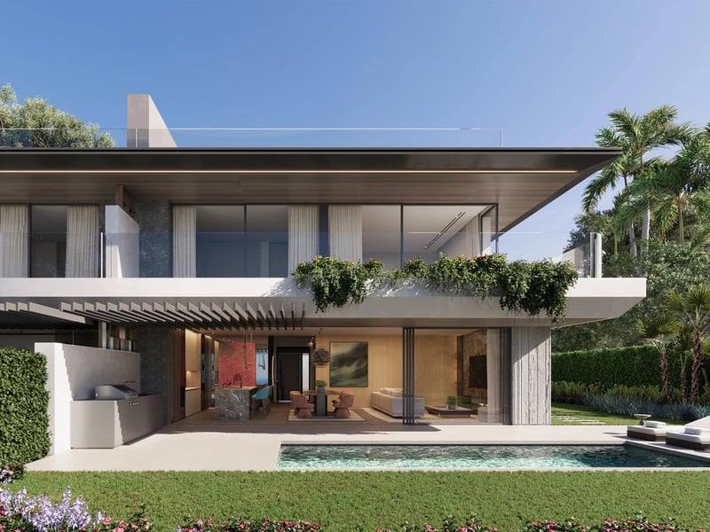 Villas with Large Private Gardens
