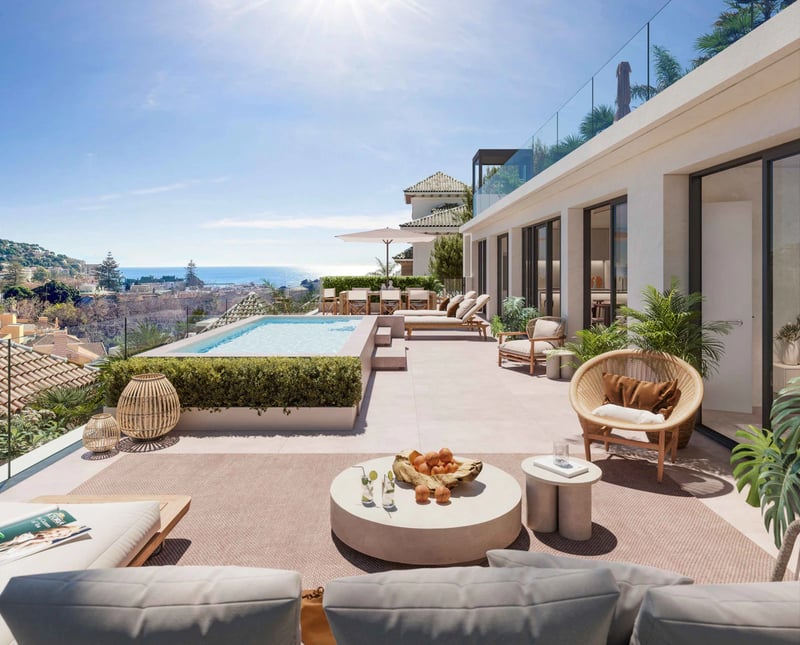 Apartments with Panoramic Pools