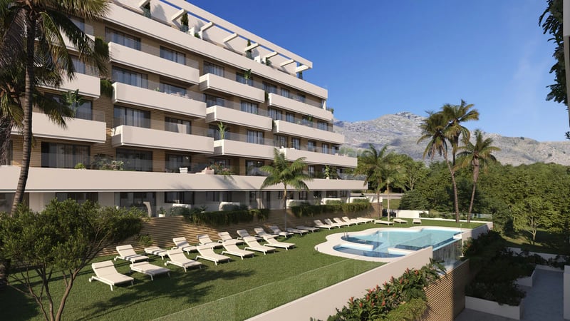 Apartments with an Infinity Pool and Terraces